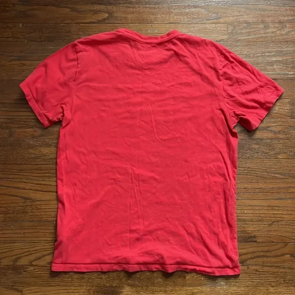 The North Face Red Men’s Short Sleeve Logo T-Shirt
